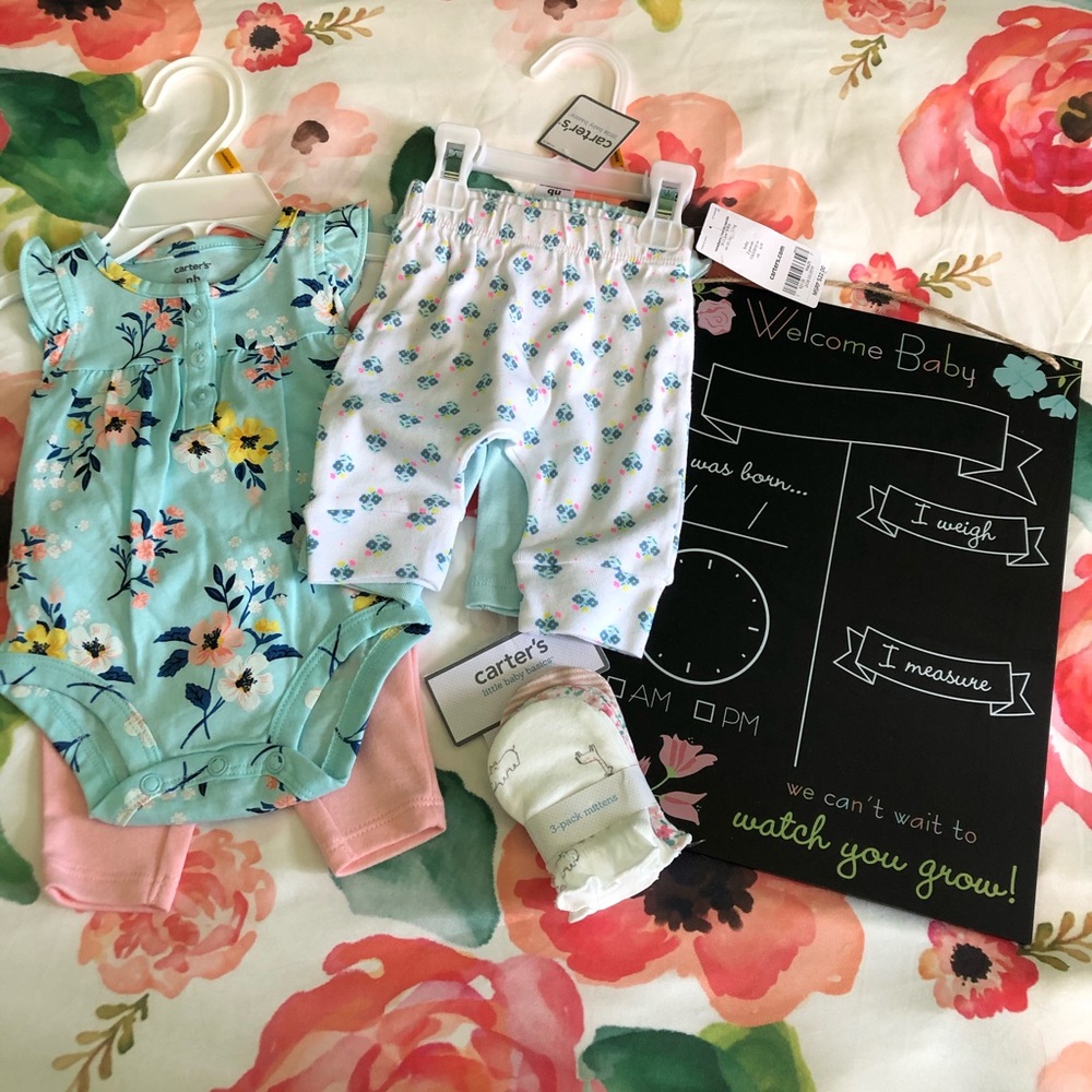 NWT Carter’s Newborn 7pc Bundle